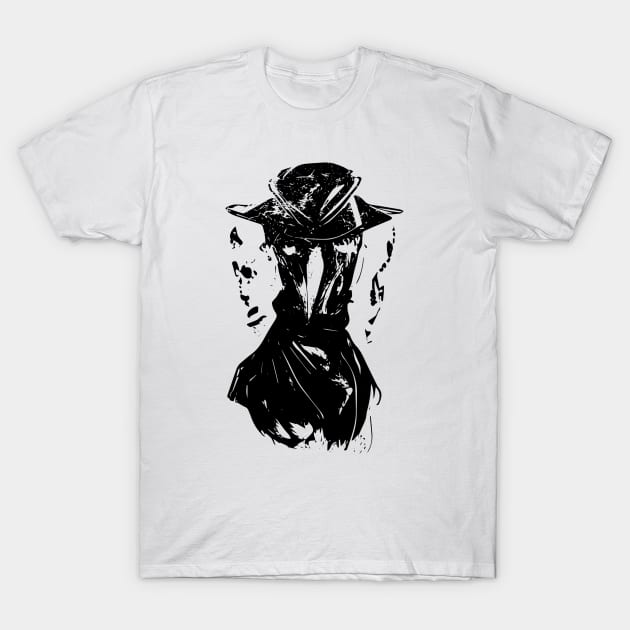 The Plague Doctor T-Shirt by Lolebomb